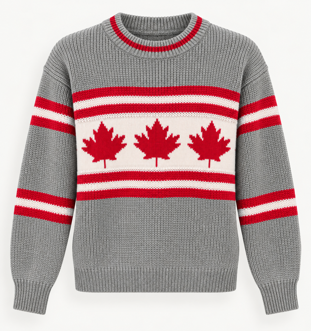 CANADA KNITWEAR Grey Sweater