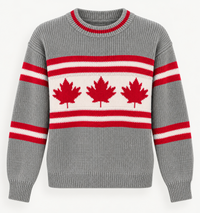 CANADA KNITWEAR Grey Sweater
