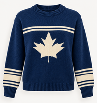 CANADA KNITWEAR Maple Leaf Sweater