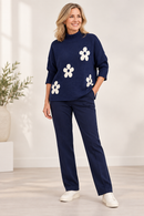 PISTACHE Short Sleeve Sweater