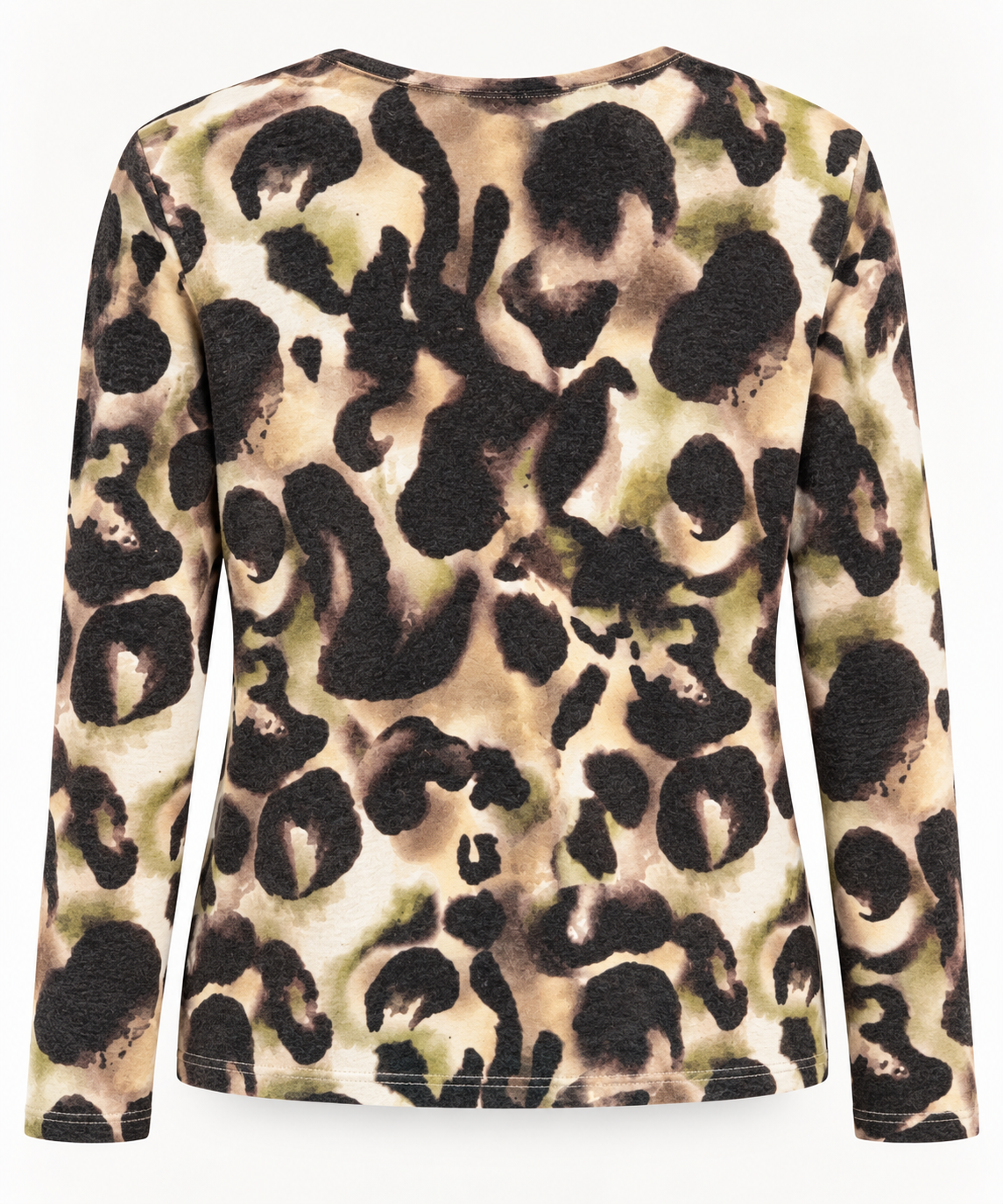 SUNDAY Patterned Long-Sleeve Top