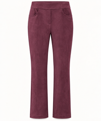 SOFTWORKS Faux Suede Pants