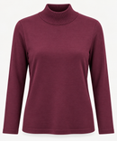 SUNDAY LongSleeve Mock Neck Sweater