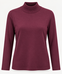 SUNDAY LongSleeve Mock Neck Sweater