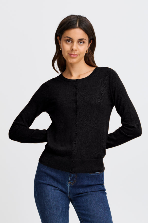 FRANSA Button Front Cardigan