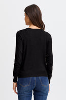 FRANSA Button Front Cardigan