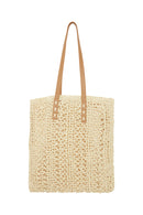 FRANSA Straw Tote