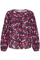 FRANSA Printed Blouse