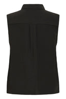 FRANSA Pleated Front Blouse