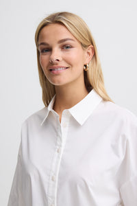 FRANSA Short-Sleeve Blouse