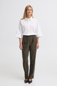 FRANSA Short-Sleeve Blouse