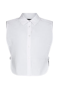 SUNDAY Faux White Collar Top