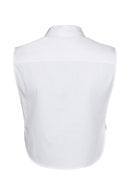 SUNDAY Faux White Collar Top