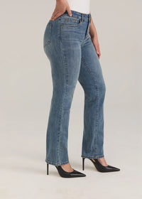 FDJ Olivia Straight Leg Denim Vintage Wash
