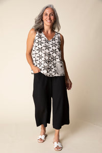 HABITAT Sleeveless Printed Blouse