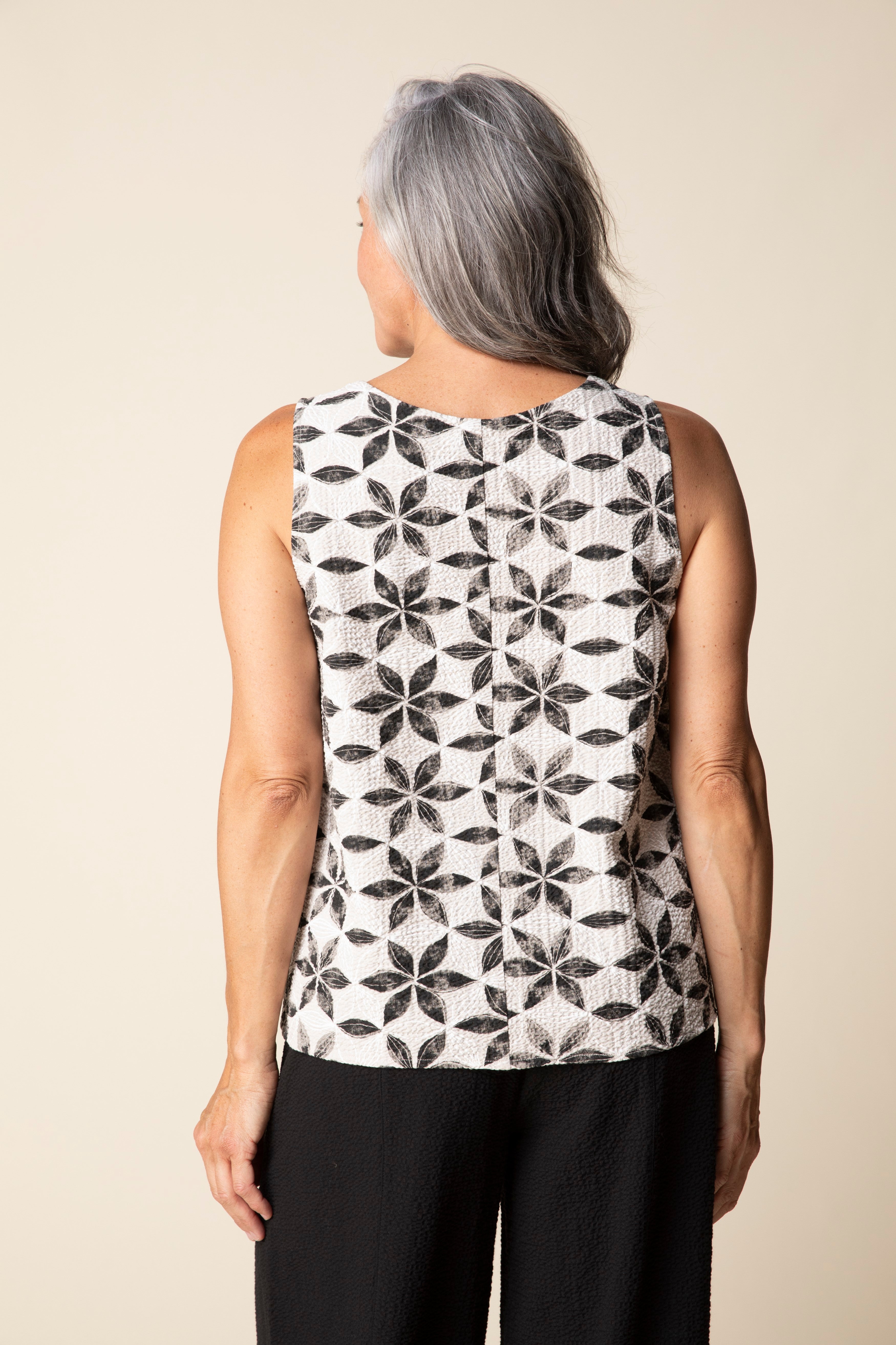 HABITAT Sleeveless Printed Blouse
