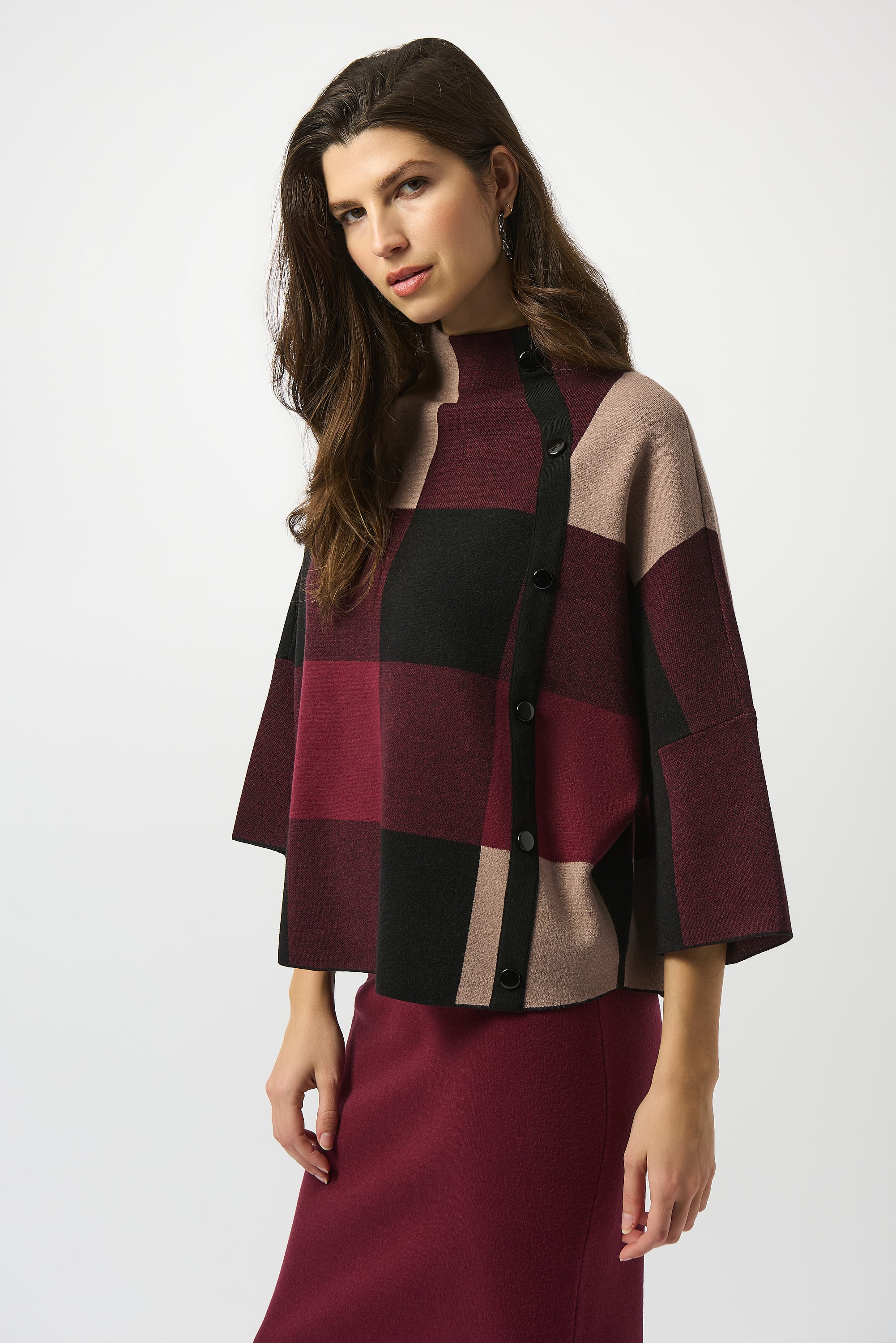 JOSEPH RIBKOFF Colour Block Sweater