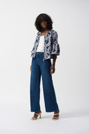 JOSEPH RIBKOFF Wide Leg Denim
