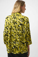 JOSEPH RIBKOFF Animal Print Blouse