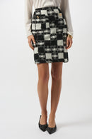 JOSEPH RIBKOFF Patterned Skirt