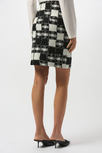 JOSEPH RIBKOFF Patterned Skirt