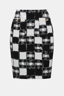 JOSEPH RIBKOFF Patterned Skirt