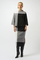 JOSEPH RIBKOFF Colour Block Sweater