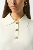JOSEPH RIBKOFF Collared Sweater