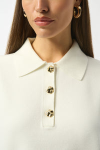 JOSEPH RIBKOFF Collared Sweater