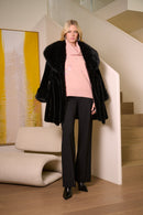 JOSEPH RIBKOFF Pull-on Wide Leg Pants