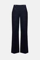 JOSEPH RIBKOFF Wide Leg Pull-on Pants