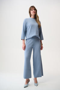 JOSEPH RIBKOFF Brushed Viscose Culotte Pants