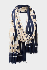 JOSEPH RIBKOFF Printed Scarf