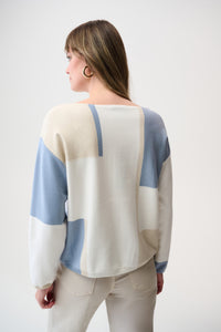 JOSEPH RIBKOFF Colour Block Sweater