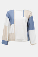 JOSEPH RIBKOFF Colour Block Sweater