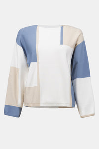 JOSEPH RIBKOFF Colour Block Sweater