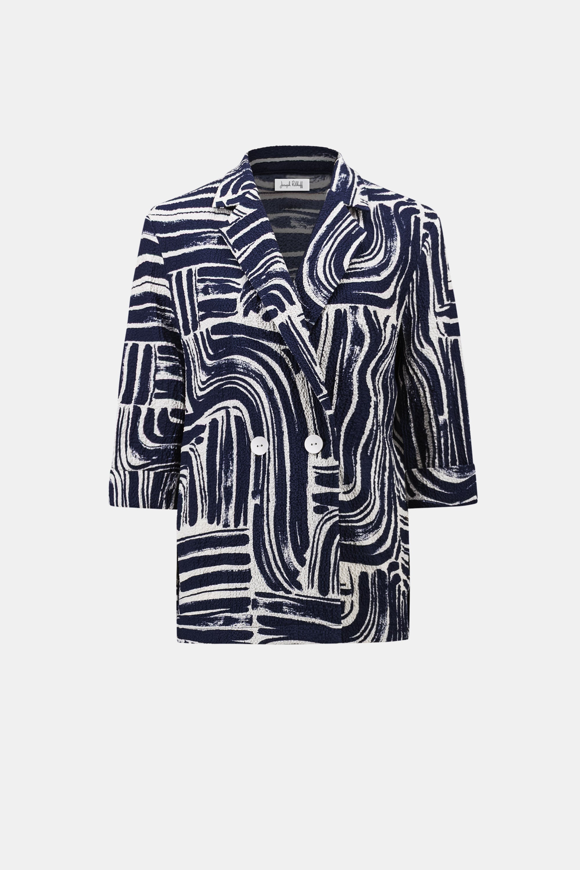 JOSEPH RIBKOFF Patterned Blazer