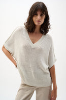 JOSEPH RIBKOFF Short-Sleeve Sweater