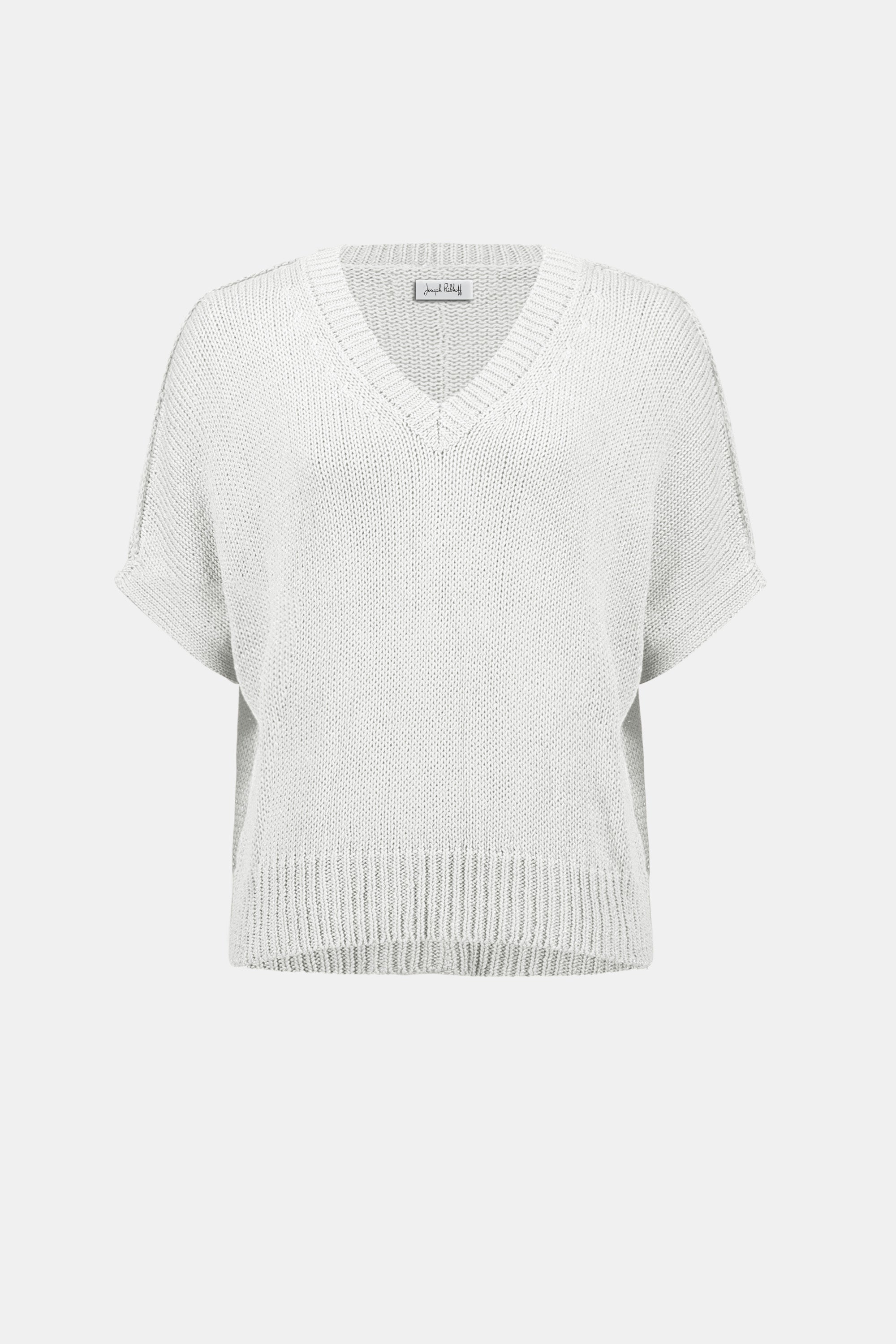 JOSEPH RIBKOFF Short-Sleeve Sweater