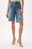 JOSEPH RIBKOFF Denim Shorts