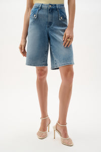 JOSEPH RIBKOFF Denim Shorts