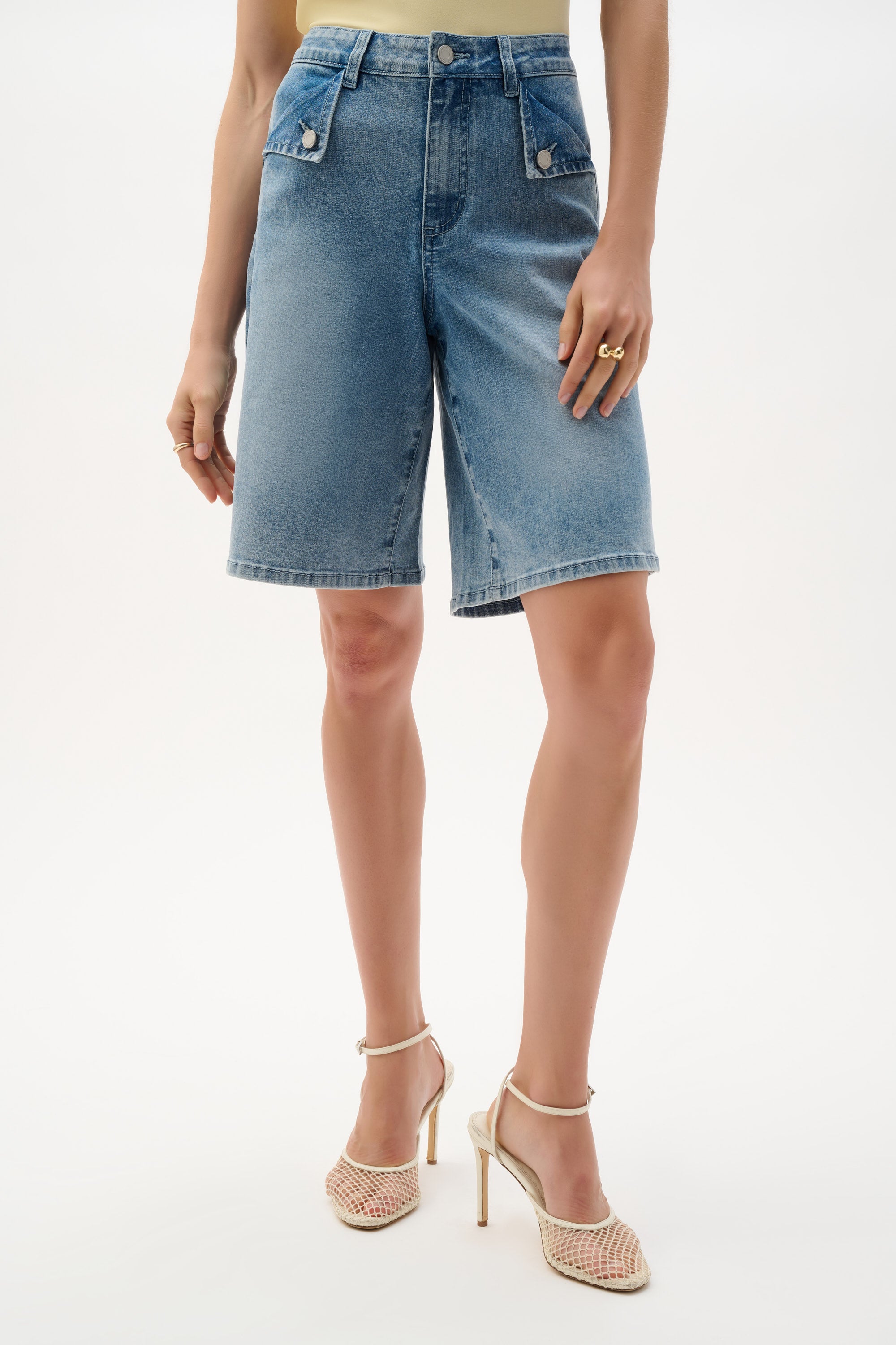 JOSEPH RIBKOFF Denim Shorts