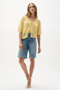 JOSEPH RIBKOFF Denim Shorts