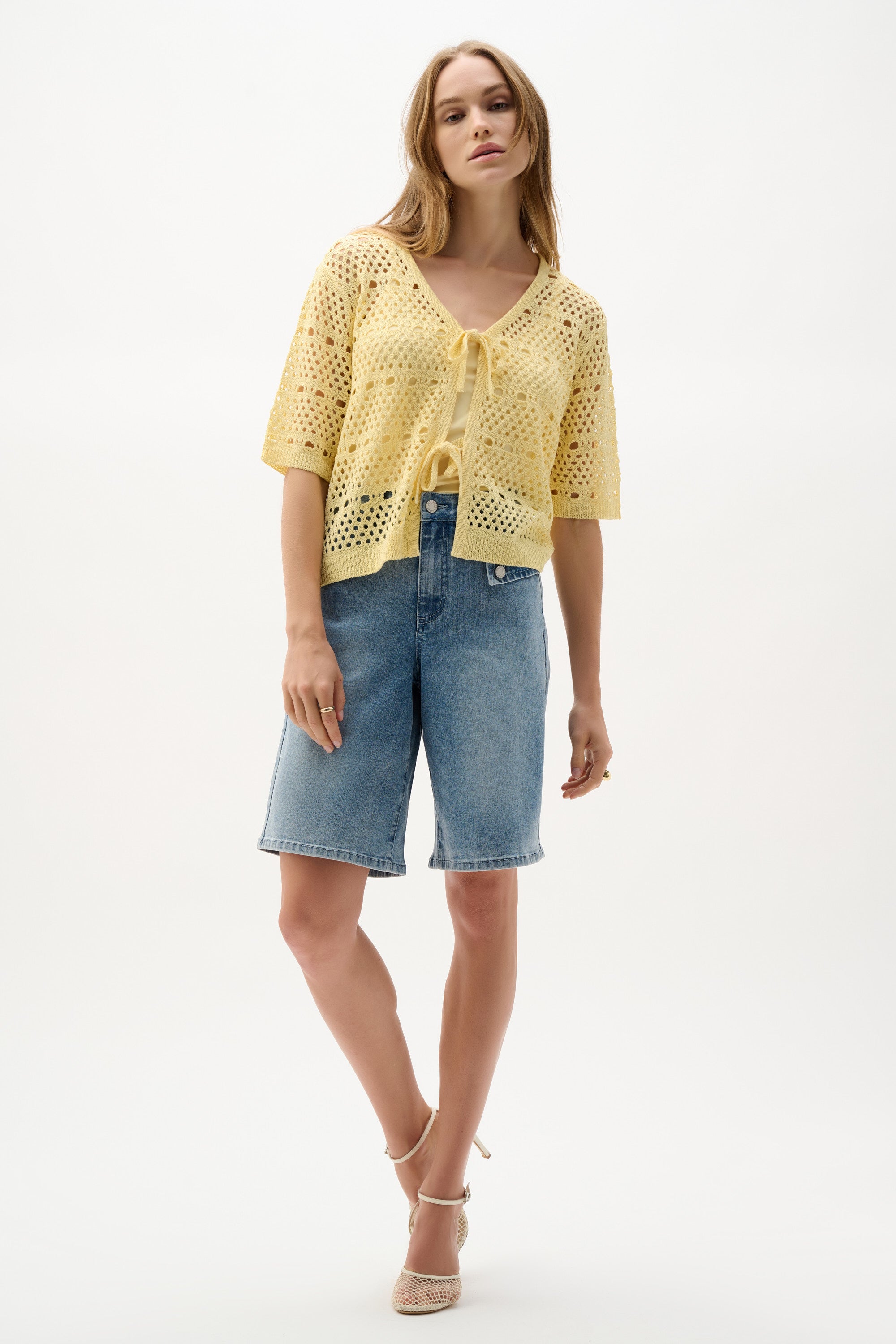 JOSEPH RIBKOFF Denim Shorts