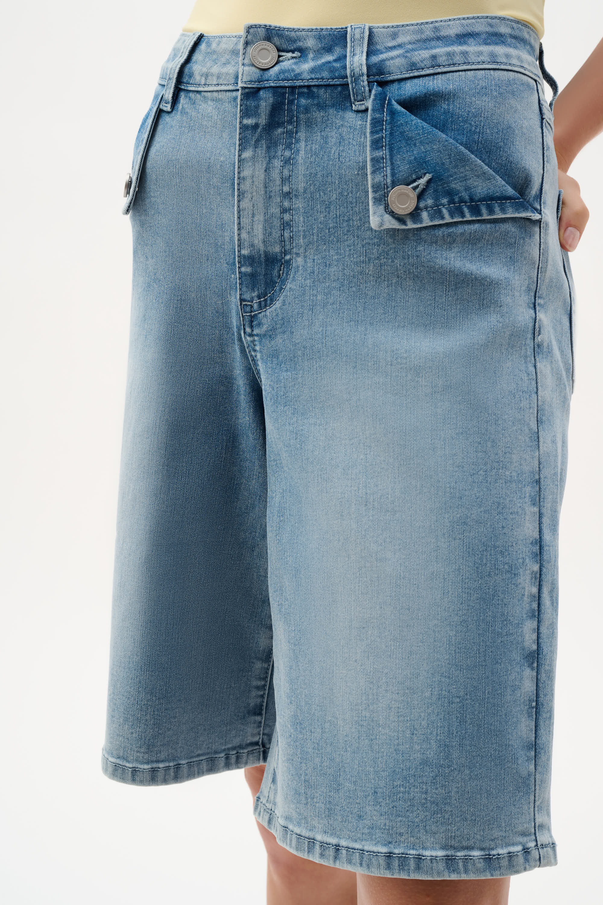 JOSEPH RIBKOFF Denim Shorts