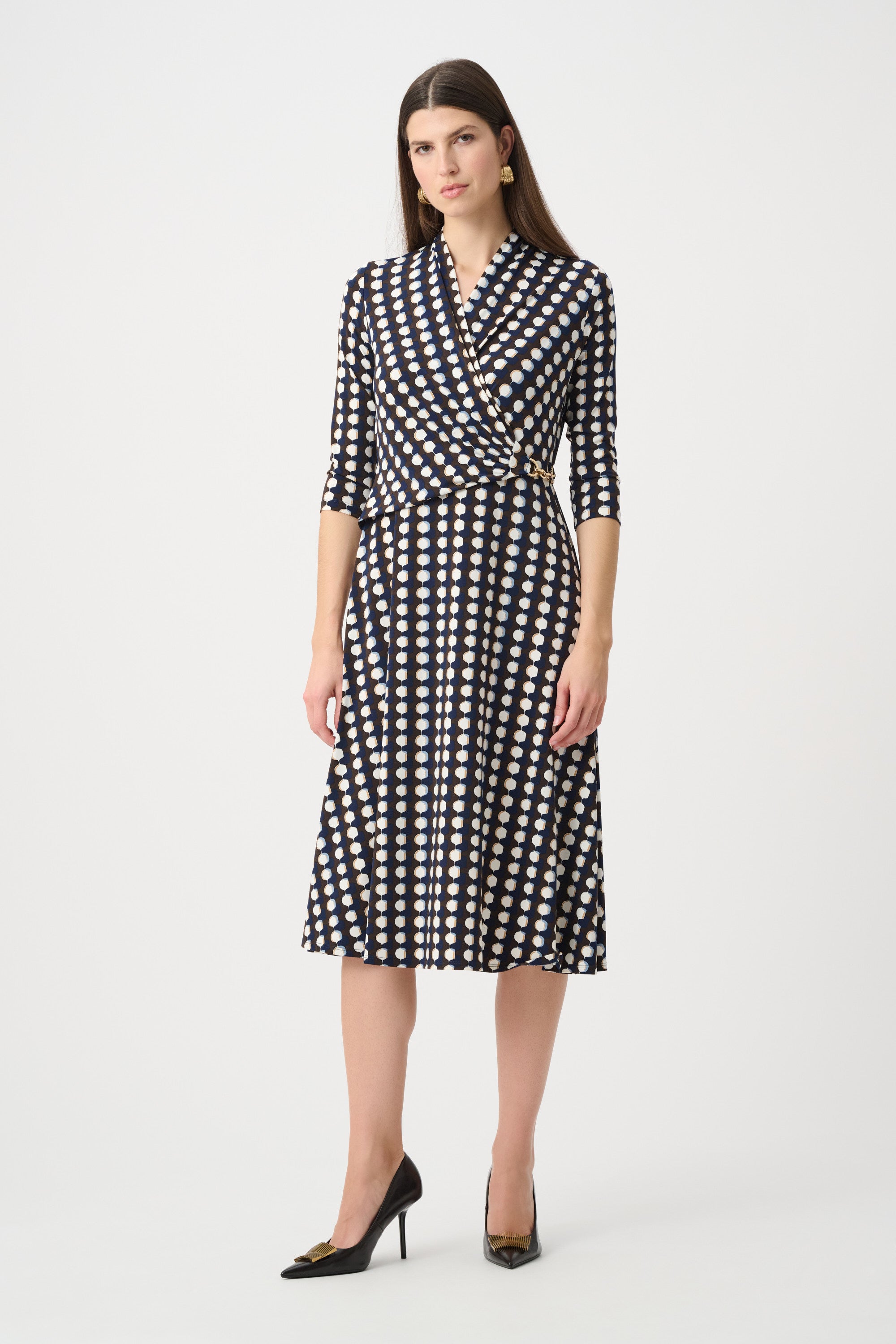 JOSEPH RIBKOFF Fit and Flare Dress