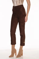 FRANK LYMAN Suede Pants