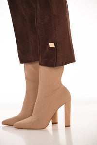 FRANK LYMAN Suede Pants