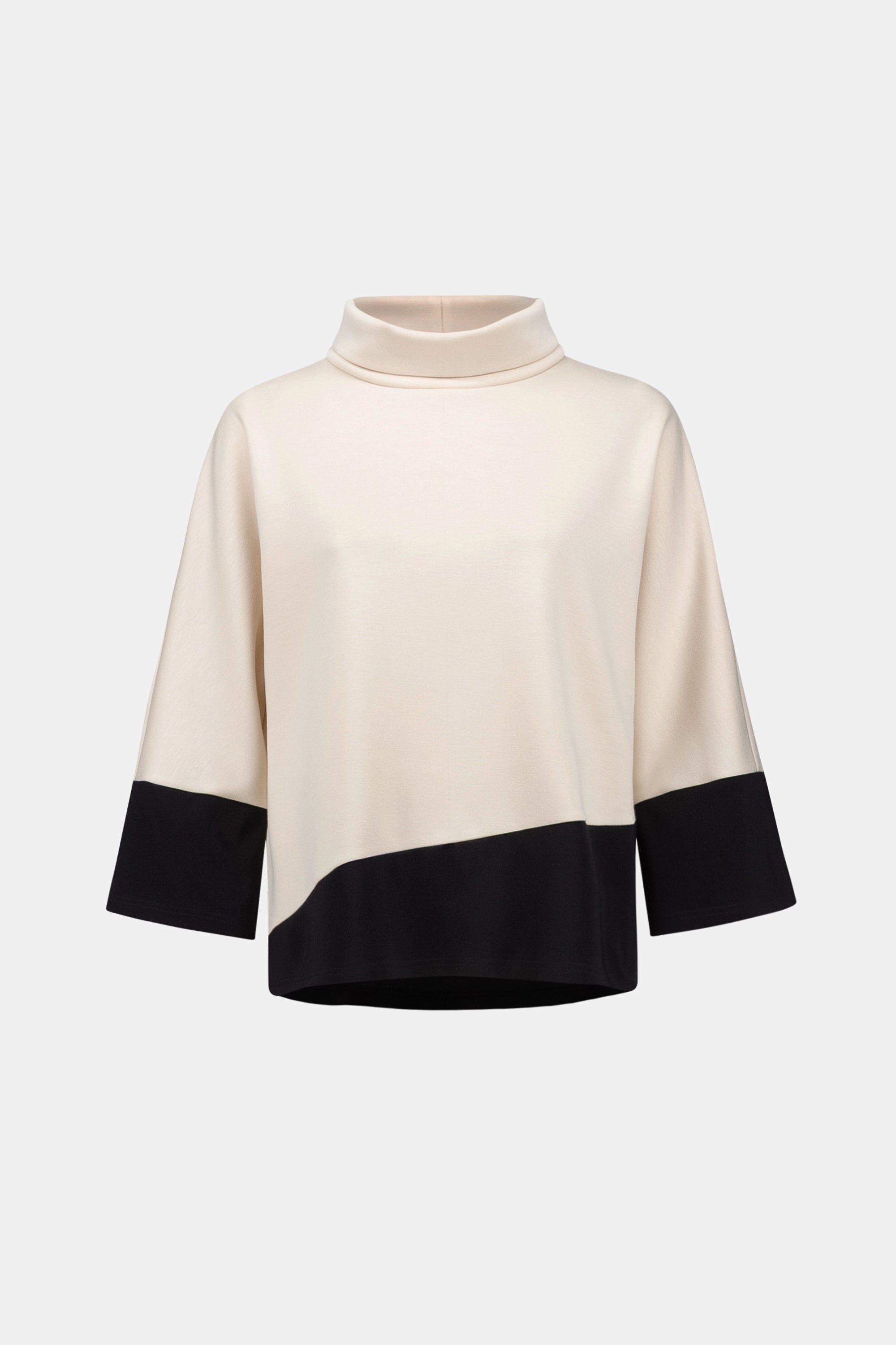JOSEPH RIBKOFF Colour Block Trapeze Top