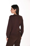 FRANK LYMAN Cardigan with Bows